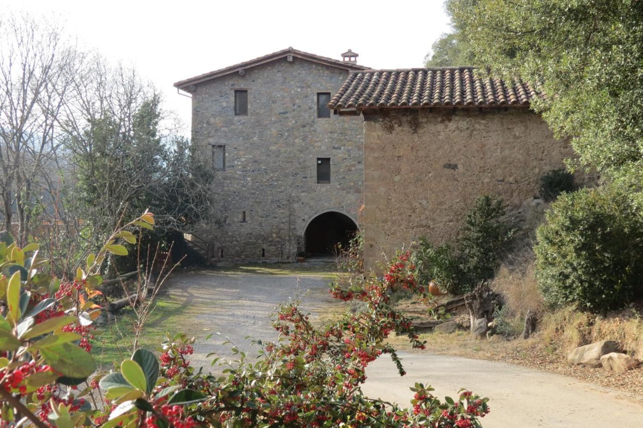 Mas Colom Pensionat Sant Joan les Fonts Eksteriør billede